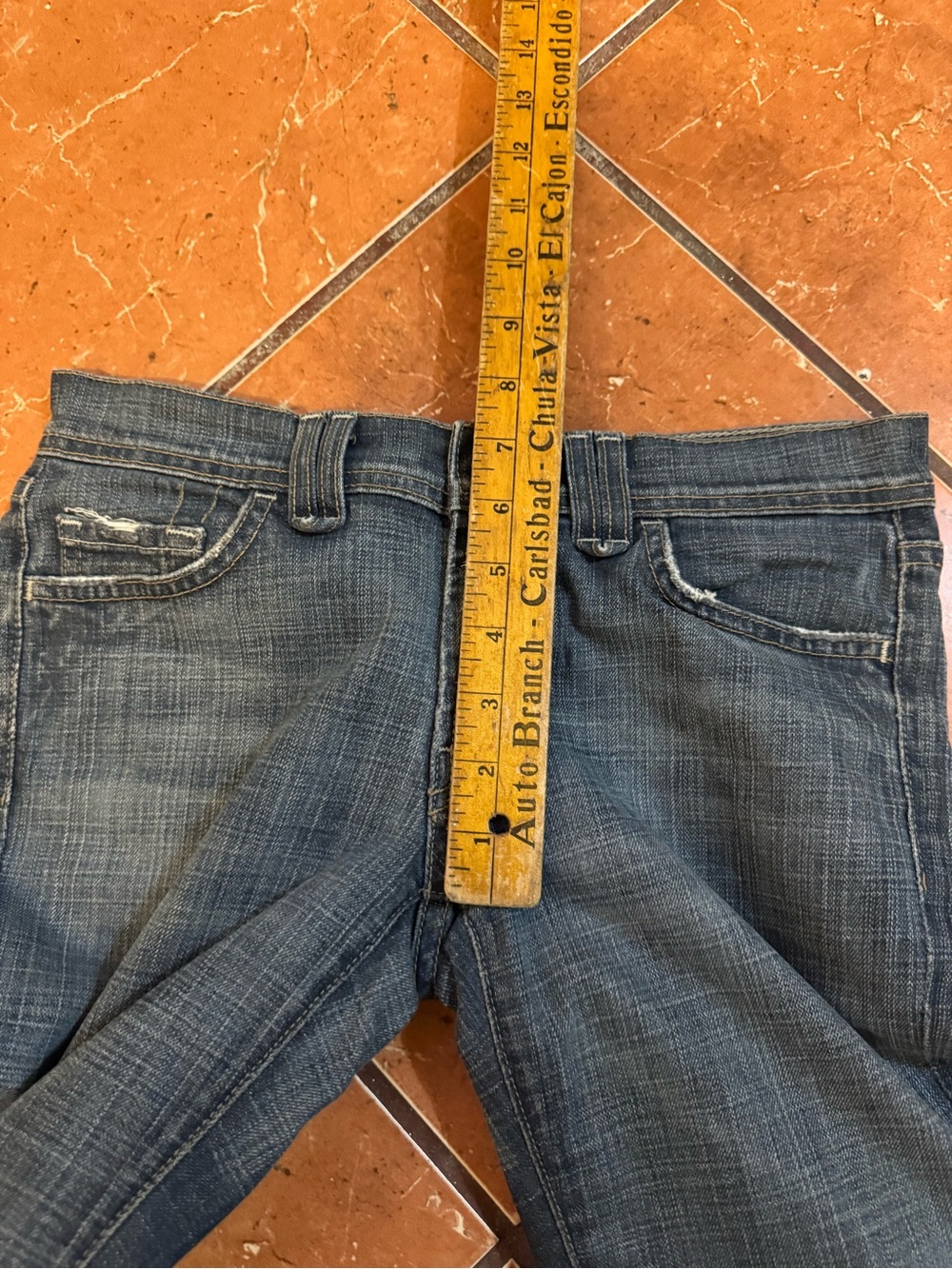 7 For All Mankind Women’s Dark Indigo Bootcut Jeans - Picture 7 of 11